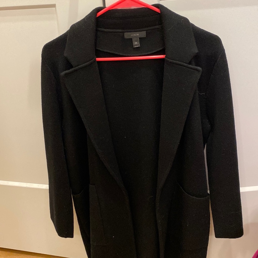 Jcrew sweater blazer gently worn maybe twice like brand new